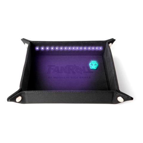 Blacklight Dice Tray - Black Blacklight Dice Tray - Black