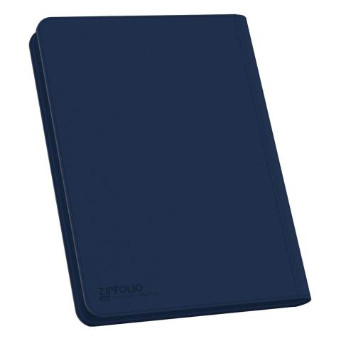 Zipfolio 320 16-Pocket Xenoskin: Blue