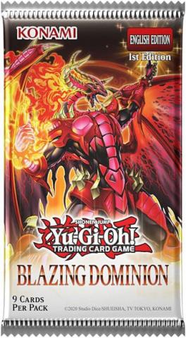 Yu-Gi-Oh! TCG: Blazing Dominion Booster Pack Yu-Gi-Oh! TCG: Blazing Dominion Booster Pack