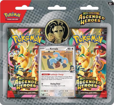 Pokemon ME02.5 Ascended Heroes 2-Pack Blister