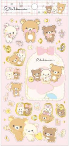 Makeup Rilakkuma Stickers