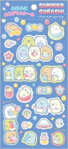 Sumikko Gummy Blue Stickers
