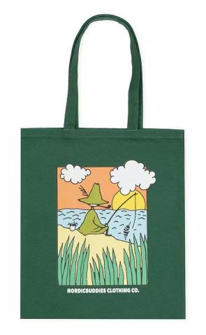 Snufkin Fishing Tote Bag