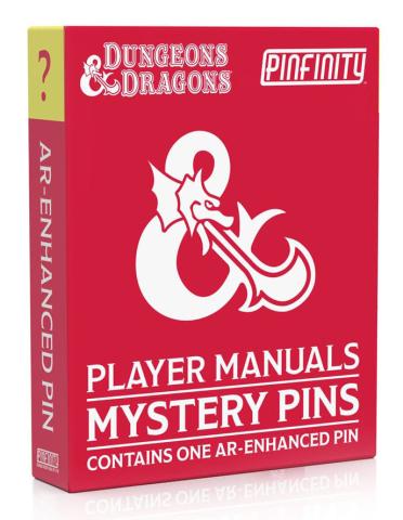 D&D Player Manuel Mystery Pins (Blind Pack)