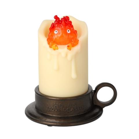 Calcifer & Candle Illuminated Statue