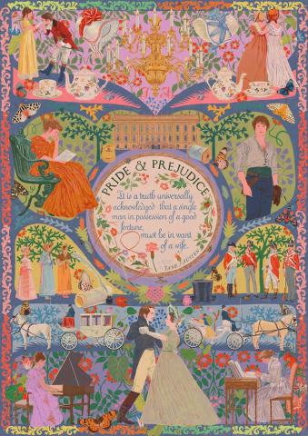 Pride & Prejudice - The Opening Lines Puzzle 500 pcs