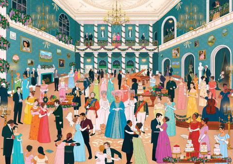 The World of Bridgerton Puzzle 1000 pcs