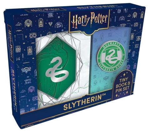 Harry Potter: Slytherin Tiny Book and Pin Set Harry Potter: Slytherin Tiny Book and Pin Set