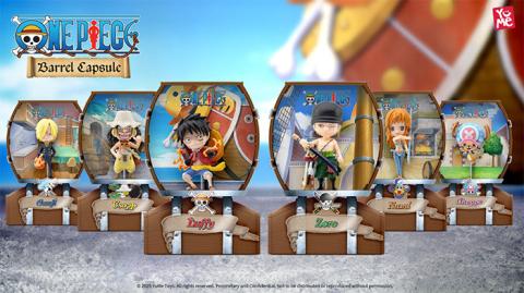 One Piece Barrel Capsule Mini Figures 9 cm (Blind Pack)