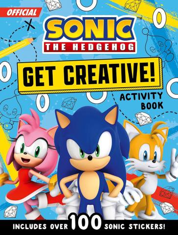 Sonic The Hedgehog Get Creative! Sticker Activity Book