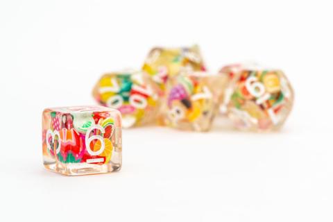 Dice Set Fruit (set of 7 dice)