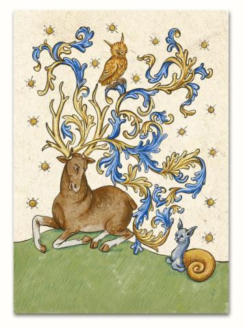 Älg & Co Enkelt Vykort