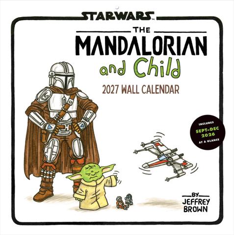 Mandalorian and Child 2027 Wall Calendar