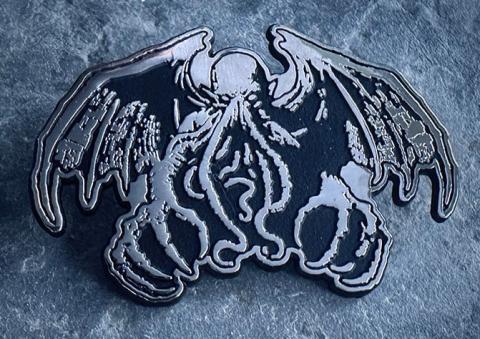 Great Cthulhu w/ Spread Wings & Horror Claws Pin