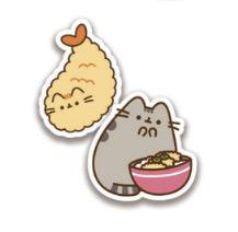 Pusheen Sushi Roll Sticker Set 2