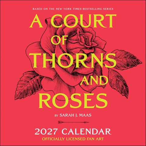 A Court of Thorns and Roses 2027 Wall Calendar - Officially Licensed Fan Art A Court of Thorns and Roses 2027 Wall Calendar - Officially Licensed Fan Art