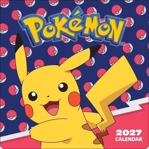 Pokémon 2027 Wall Calendar Pokémon 2027 Wall Calendar