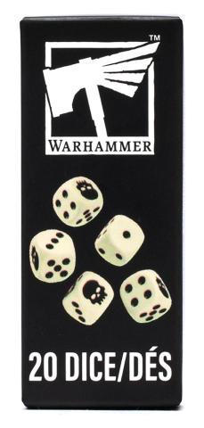 Warhammer Dice 20 x d6