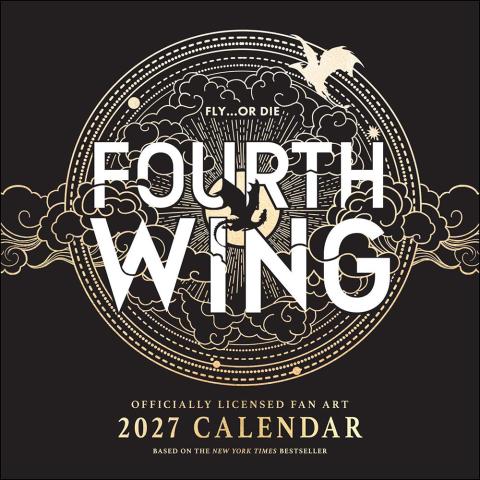 Fourth Wing 2027 Wall Calendar - Officially Licensed Fan Art