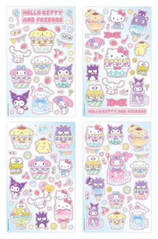Hello Kitty & Friends 03 Cupcake Sticker Pack