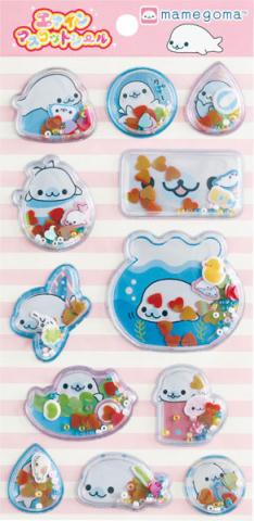 San-X Stickers: Air Mascot Mamegoma