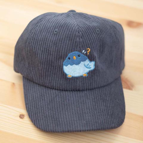 Corduroy Cap - Confused Pigeon Light Blue Vers.