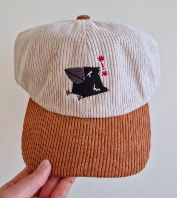 Corduroy Cap Two Colors - Angry Crow