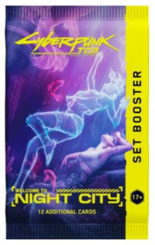 Cyberpunk TCG: Welcome to Night City Retail Booster