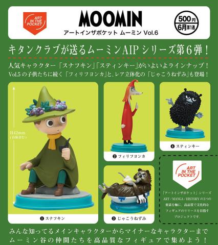 ART IN THE POCKET - Moomin Vol. 6 Capsule (Gacha)