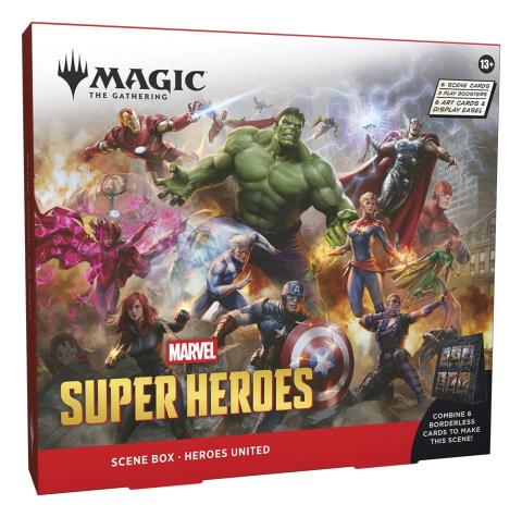 MTG: Marvel Super Heroes Scene Box - Heroes United MTG: Marvel Super Heroes Scene Box - Heroes United