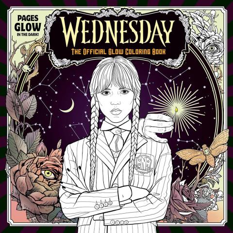 Wednesday: The Official Glow Coloring Book Wednesday: The Official Glow Coloring Book
