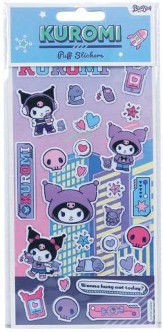 Kuromi Pop 
Puff Stickers