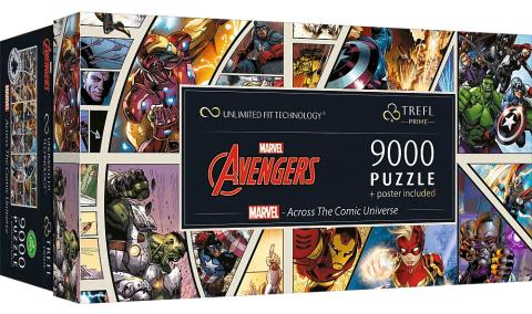 Marvel: Across the Comic Universe Puzzle 9000 pcs