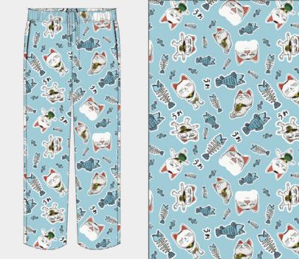 Dan Da Dan Men's Jersey Pants (Small)