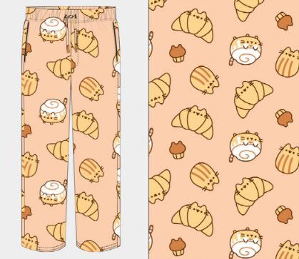 Pusheen Jersey Pants Croissant (X-Small)