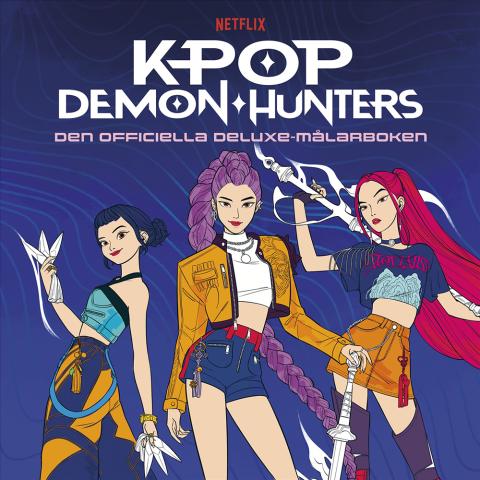 K-Pop Demon Hunters: den officiella målarboken K-Pop Demon Hunters: den officiella målarboken