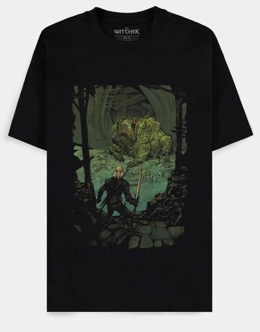 The Witcher: The Toad Prince Men's Short Sleeved T-shirt (Large)