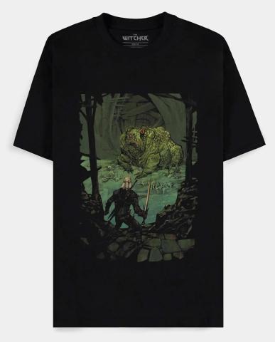 The Witcher: The Toad Prince Men's Short Sleeved T-shirt (XX-Large)