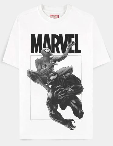 Spider-Man & Venom Short Sleeved T-shirt (Medium)