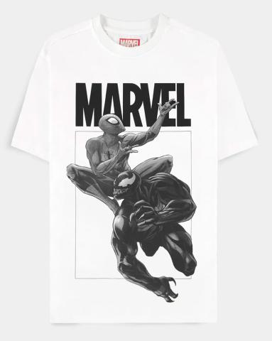 Spider-Man & Venom Short Sleeved T-shirt (Large)