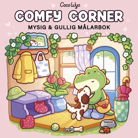 Comfy Corner : mysig och gullig Coco Wyo målarbok
