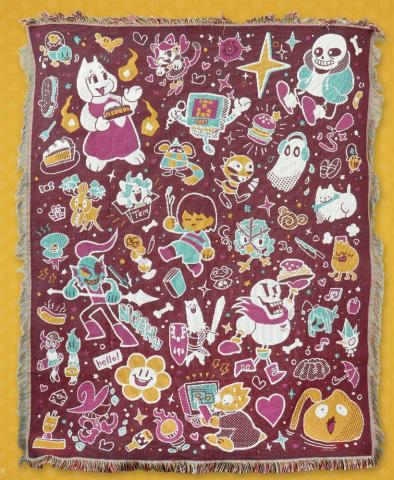 Friends & Foes Throw Blanket 150 x 127 cm