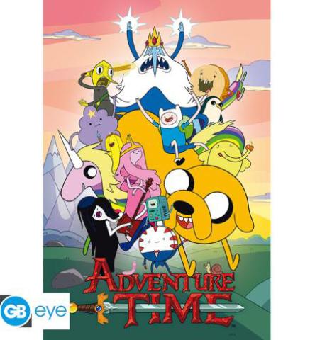 (C4) Poster Maxi Adventure Time Group