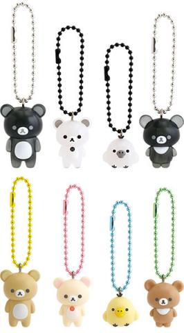 Rilakkuma Monochrome Keychain (Blind Pack)
