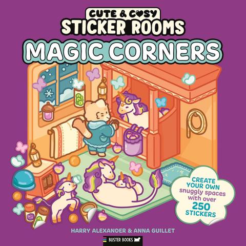 Cute & Cosy: Sticker Rooms - Magic Corners