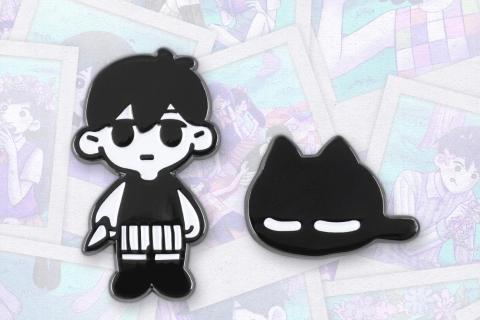 Omori & Mewo Pin Set Omori & Mewo Pin Set