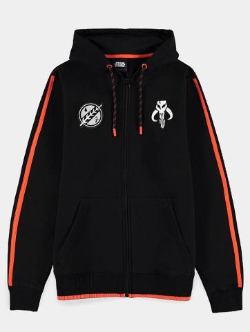 Boba Fett Stripe Zipper Hoodie (Medium)