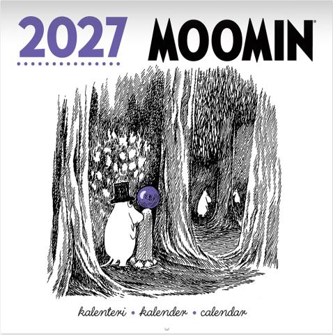 Moomin Wall Calendar 2027 (30x30cm)