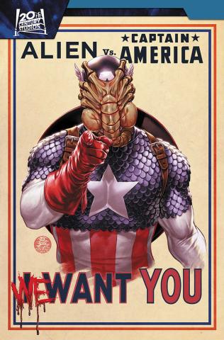 Alien vs. Captain America Alien vs. Captain America