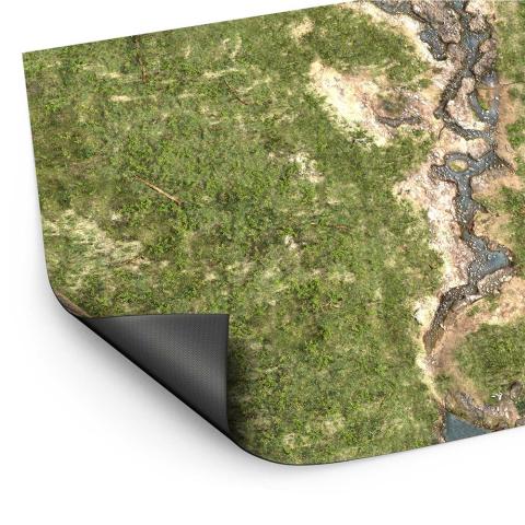 Neoprene Battle Mat 120*180: Duskriver Meadows Neoprene Battle Mat 120*180: Duskriver Meadows